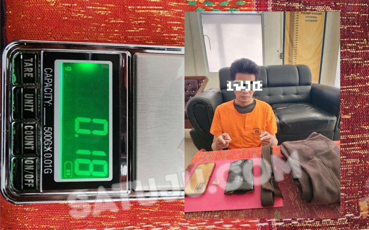 Polsek Mandau Kembali Ungkap Kasus Narkoba, HJ Diamankan di Bathin Solapan